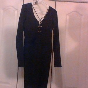 Fashion nova criss cross jumpsuit